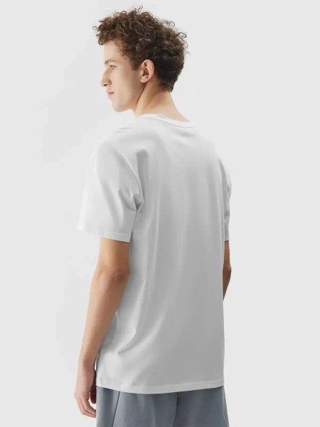 Koszulka męska 4F 4FWSS24TTSHM1282-10S 