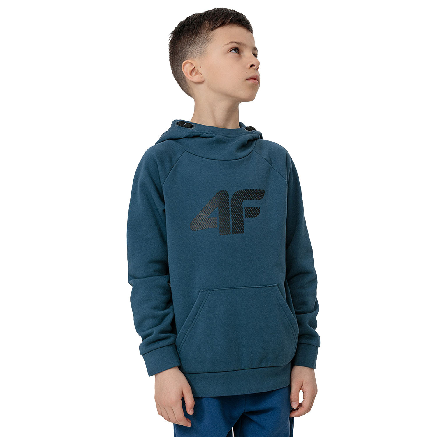 Bluza dziecięca z kapturem 4F HJL22-JBLM002-32S