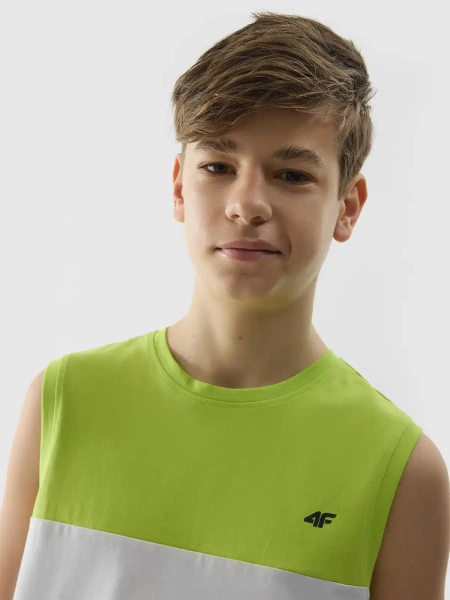 Koszulka dziecięca 4F 4FJWSS24TSLEM038-72N