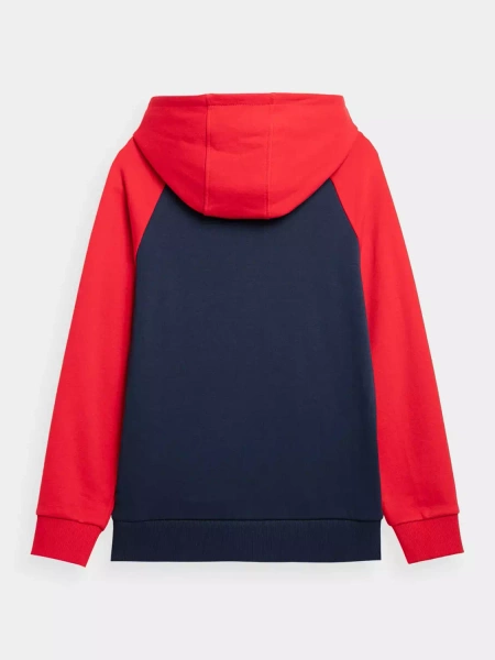 Bluza dziecięca z kapturem 4F 4FJSS23TSWSM221-62S