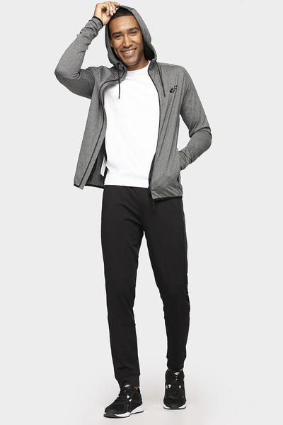 Bluza męska z kapturem rozpinana 4F H4Z19-BLMF070-24M