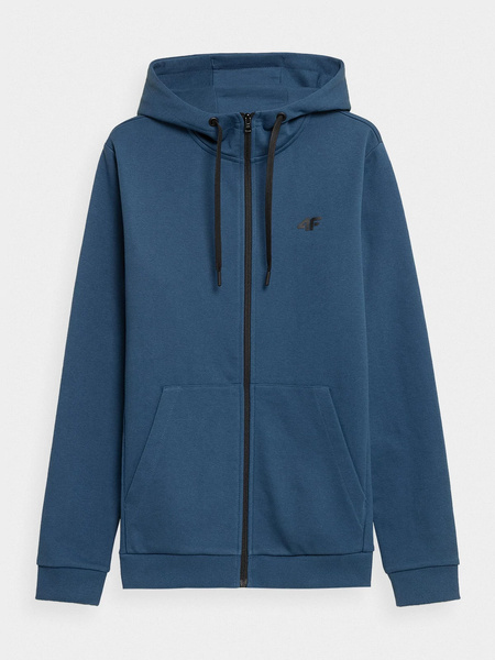 Bluza męska z kapturem rozpinana 4F NOSH4-BLM353-32S