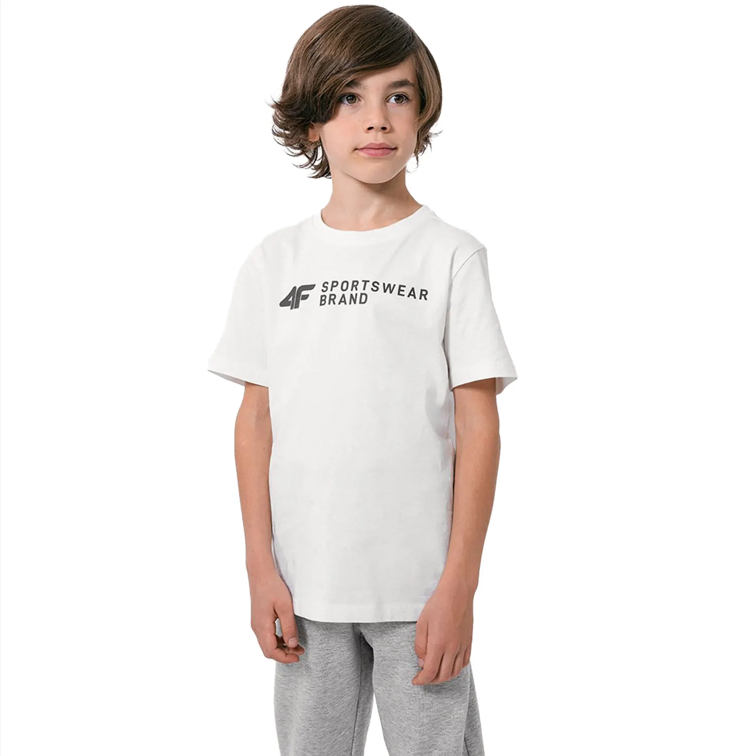 Koszulka dziecięca 4F 4FJSS23TTSHM292-10S