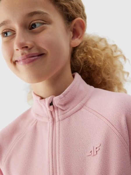 Bluza dziecięca polarowa 4F 4FJAW23UFLEF033-56S 