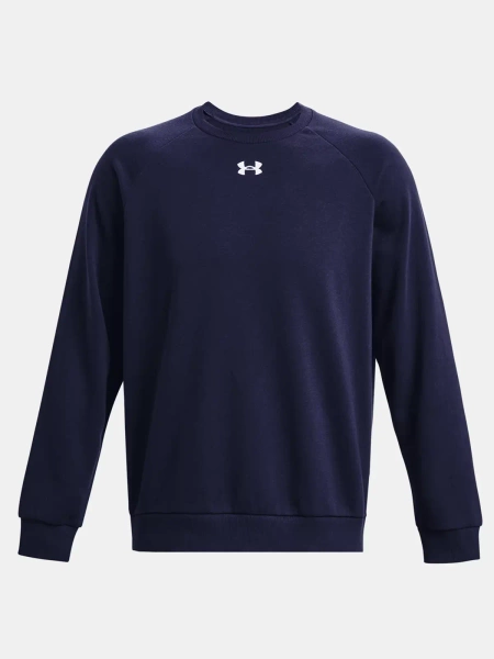 Bluza męska z kapturem Under Armour FLEECE CREW 1379755-410 
