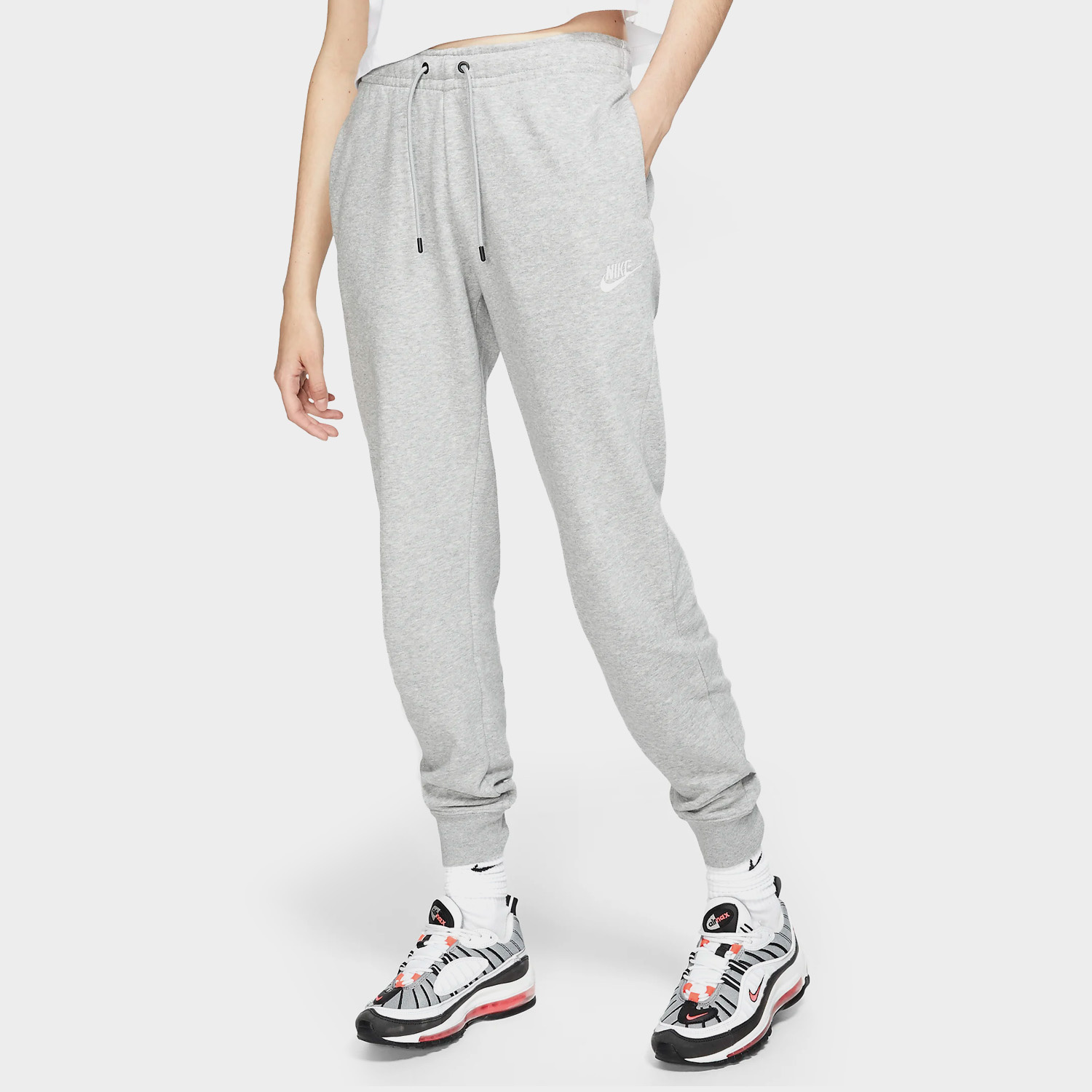 Spodnie dresowe damskie NIKE W NSW REG FLC BV4095-063