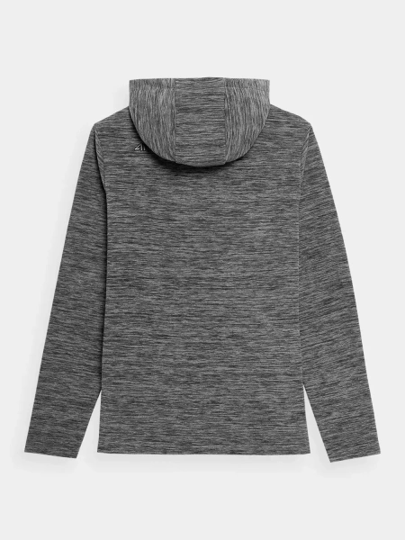 Bluza męska z kapturem rozpinana polarowa 4F 4FSS23TFLEM053-24M