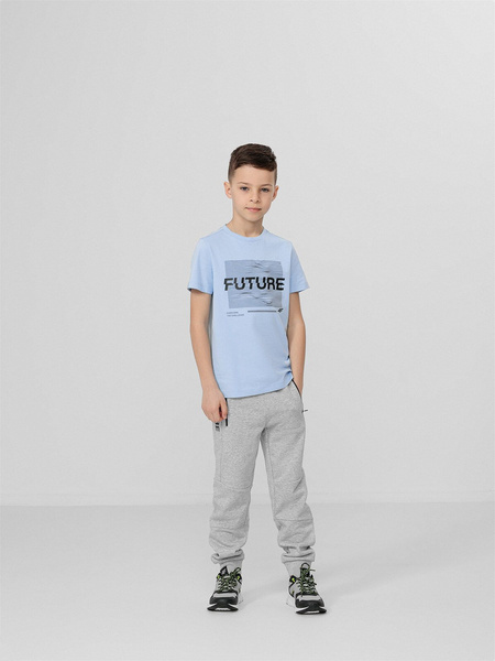 Koszulka dziecięca 4F JUNIOR HJL22-JTSM006-34S