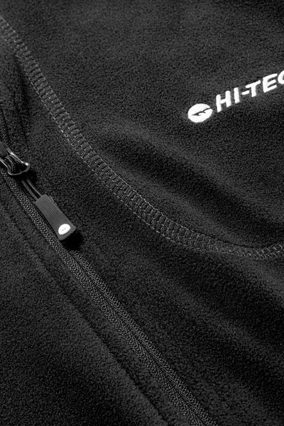 Bluza męska rozpinana polarowa HI-TEC CAMOLIN BLACK