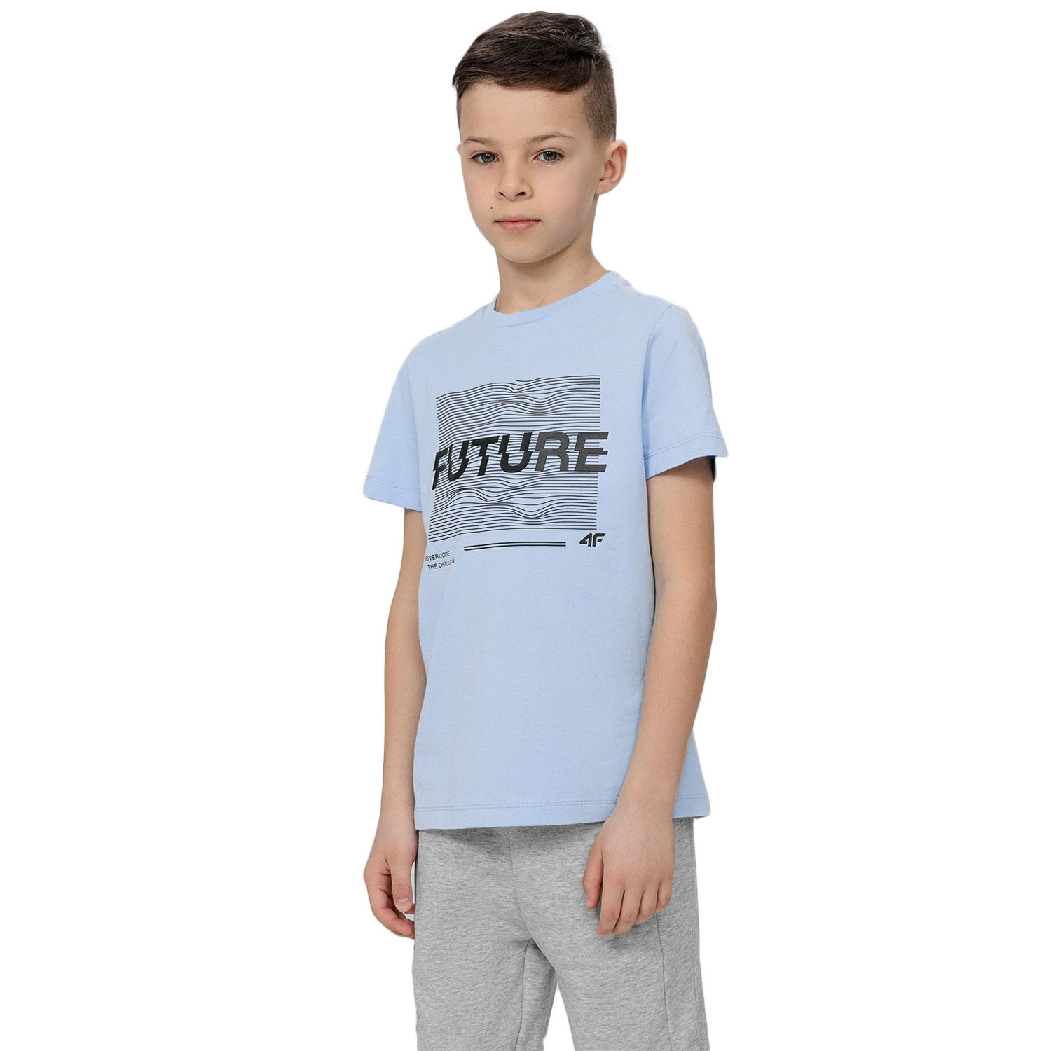 Koszulka dziecięca 4F JUNIOR HJL22-JTSM006-34S