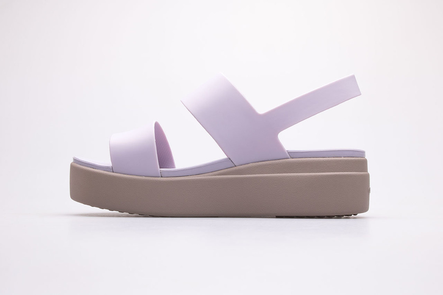 Sandały damskie Crocs Brooklyn Low Wedge 206453-5PV