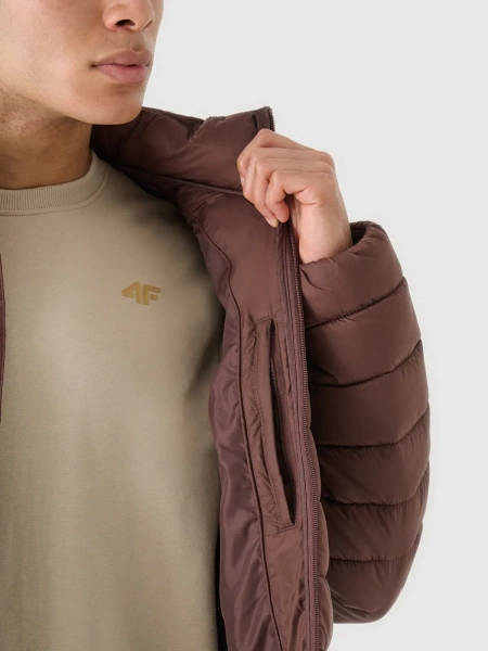 Kurtka męska zimowa puchowa 4F 4FWAW24TDJAM483-80S