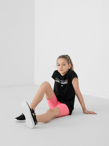 Koszulka dziecięca 4F JUNIOR HJL22-JTSD010-20S