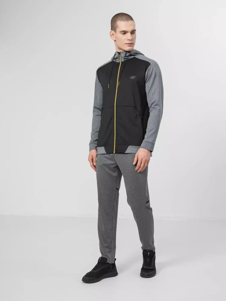 Bluza męska z kapturem rozpinana funkcyjna 4F H4Z22-BLMF010-20S