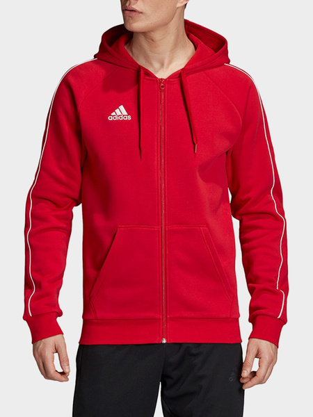 Bluza męska z kapturem rozpinana adidas CORE18 FT8071