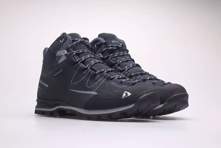 Buty męskie trekkingowe BERGSON TAHAT MID STX navy/black