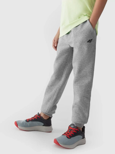 Spodnie dresowe dziecięce 4F 4FJAW23TTROM411-27M 
