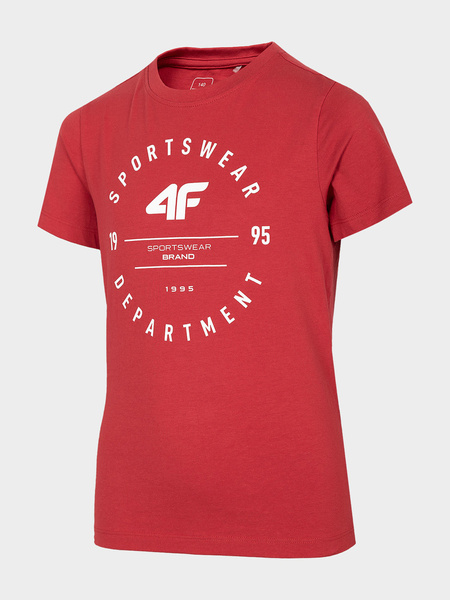 Koszulka dziecięca 4F JUNIOR HJL22-JTSM003-62S