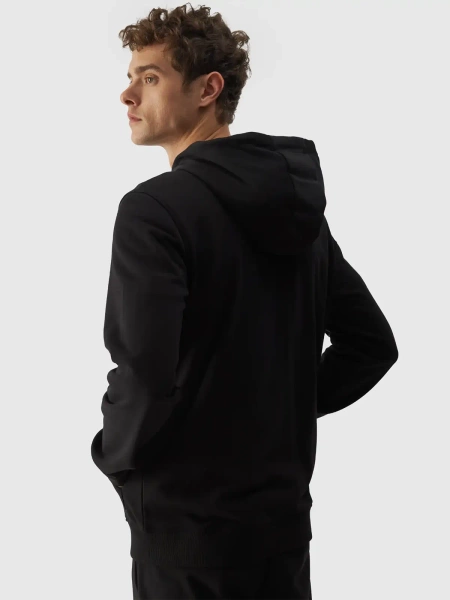 Bluza męska z kapturem rozpinana 4F 4FWMM00TSWSM1466-20S