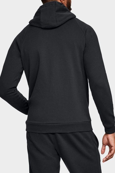 Bluza męska z kapturem rozpinana Under Armour RIVAL HOODIE 1320737-001