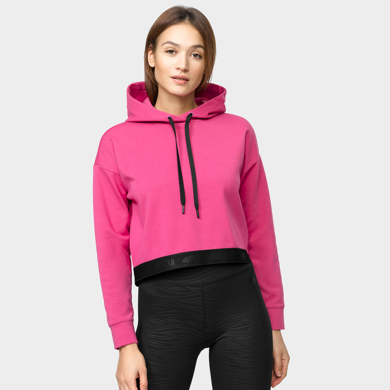 Bluza damska z kapturem 4F H4L21-BLD011-55S