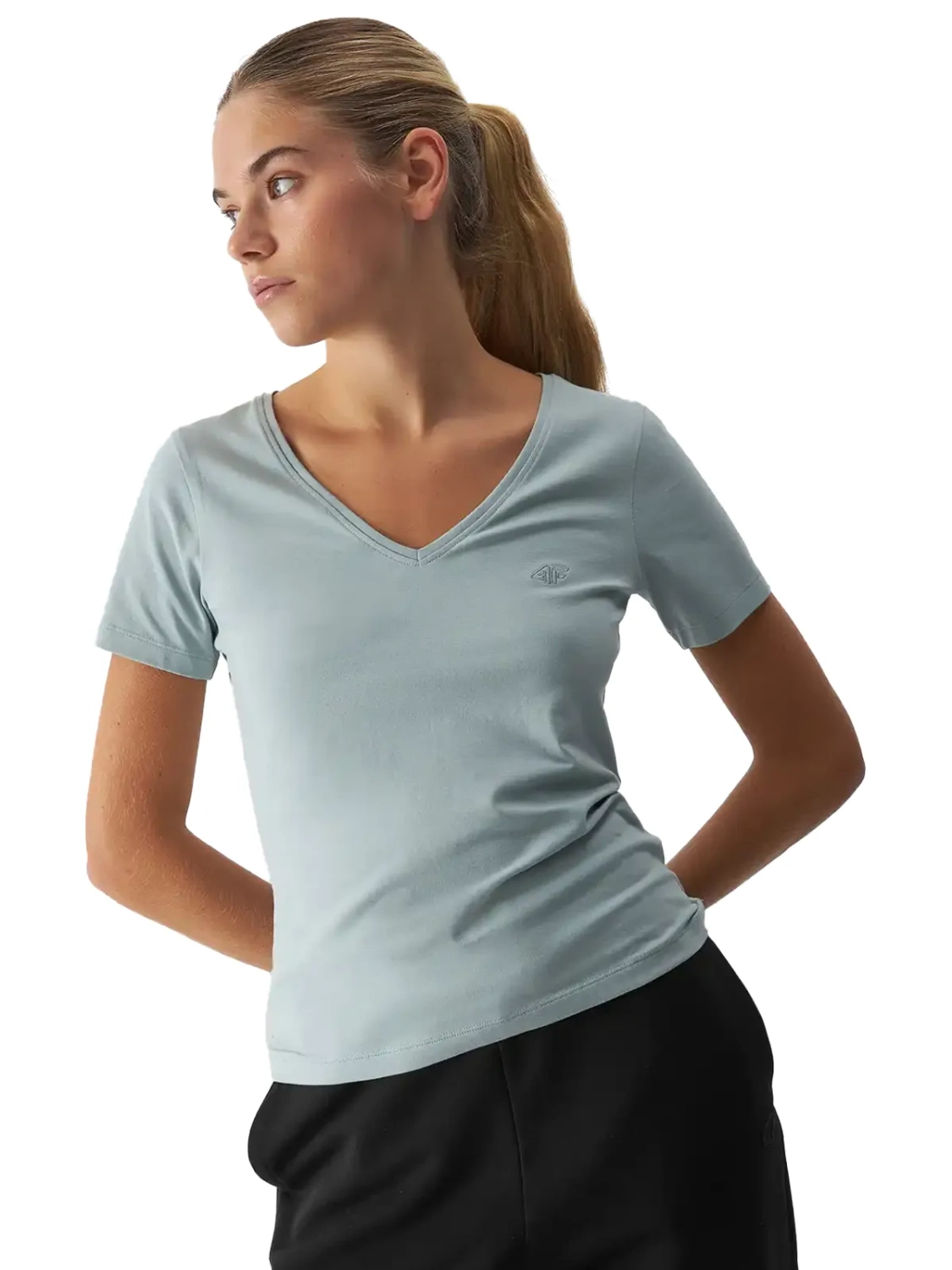Koszulka damska 4F 4FWAW24TTSHF1649-47S