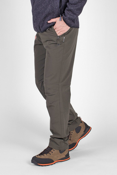 Spodnie męskie trekkingowe BERGSON ASEN 4W ARMY GREEN