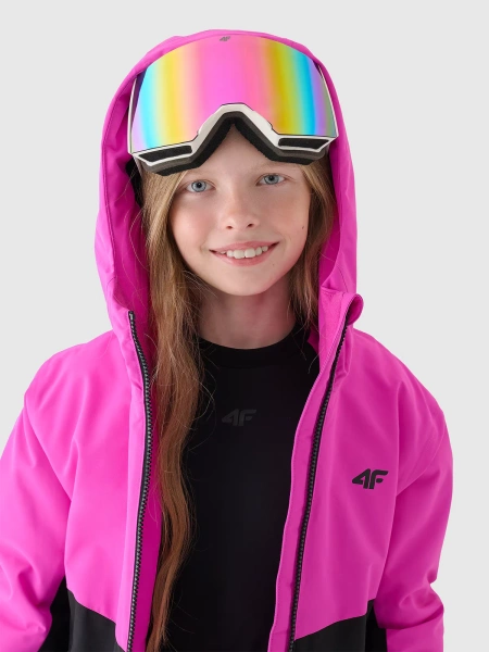Kurtka dziecięca zimowa narciarska 4F 4FJWAW24TTJAF542-54S