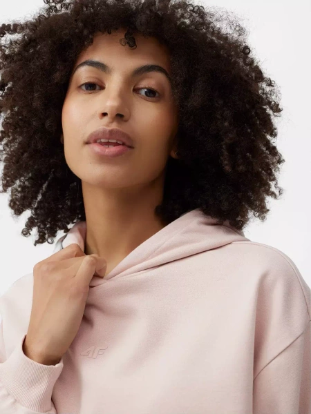 Bluza damska z kapturem 4F 4FSS23TSWSF244-83S