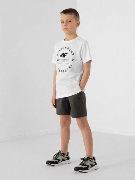 Koszulka dziecięca 4F JUNIOR HJL22-JTSM003-10S