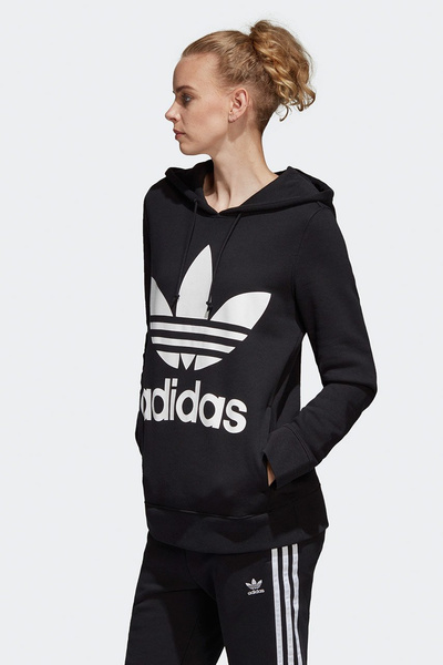 Bluza damska z kapturem adidas TREFOIL HOODIE CE2408