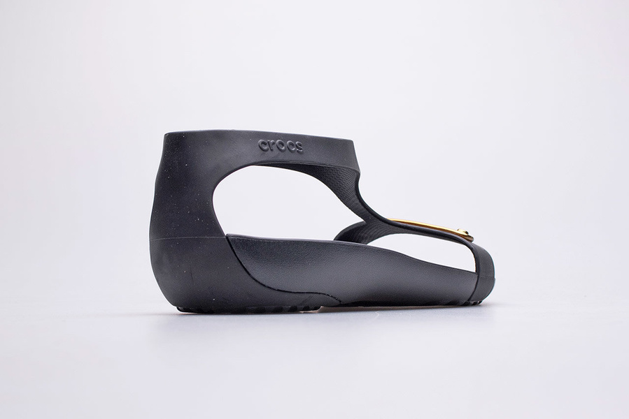 Sandały damskie Crocs Serena Metallic Bar 206421-751