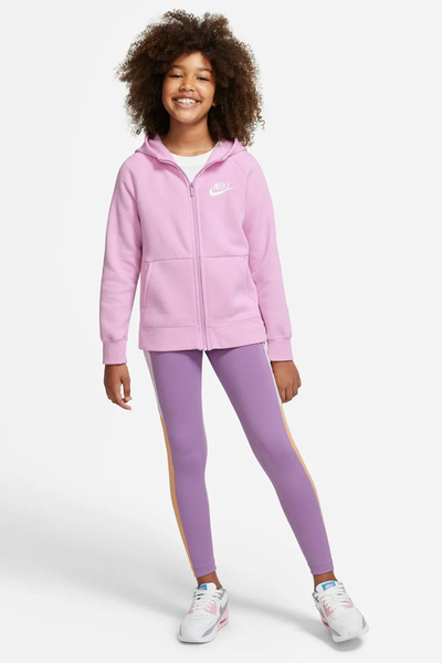 Bluza dziecięca z kapturem rozpinana NIKE NSW BV2712-676