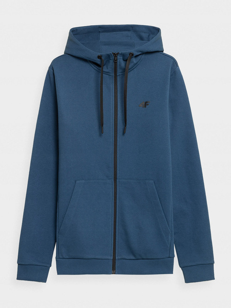 Bluza męska z kapturem rozpinana 4F H4L22-BLM353-32S