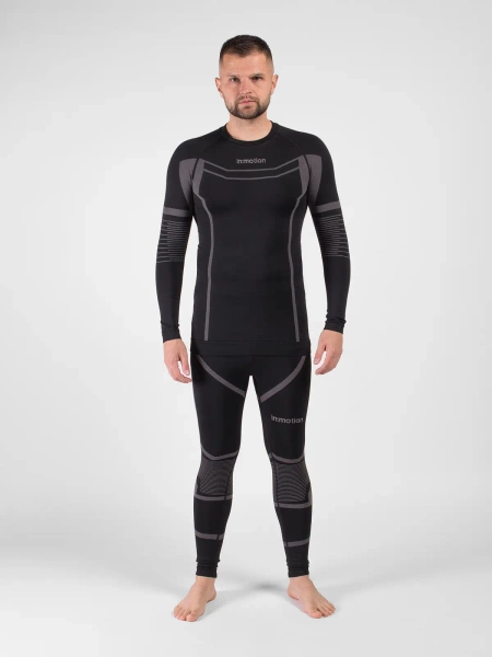 Bielizna męska termoaktywna in:motion SICCO INM4F-MTU23-B