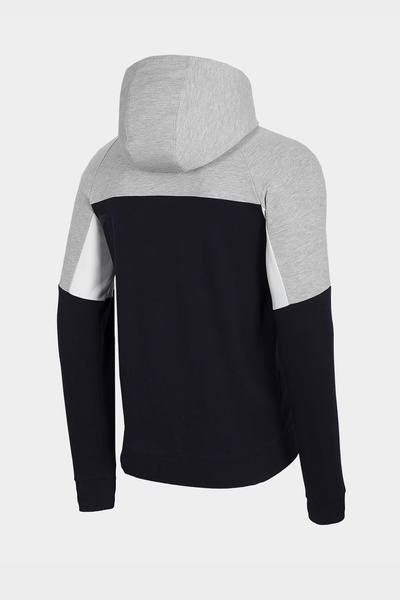 Bluza męska z kapturem rozpinana 4F H4L20-BLM016-31S