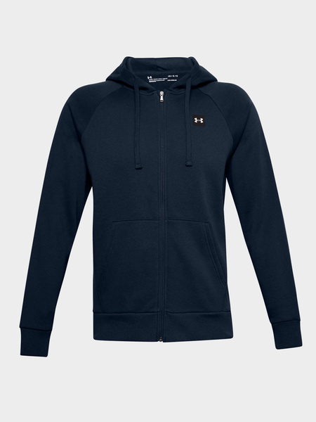 Bluza męska z kapturem rozpinana Under Armour RIVAL FLEECE 1357111-408