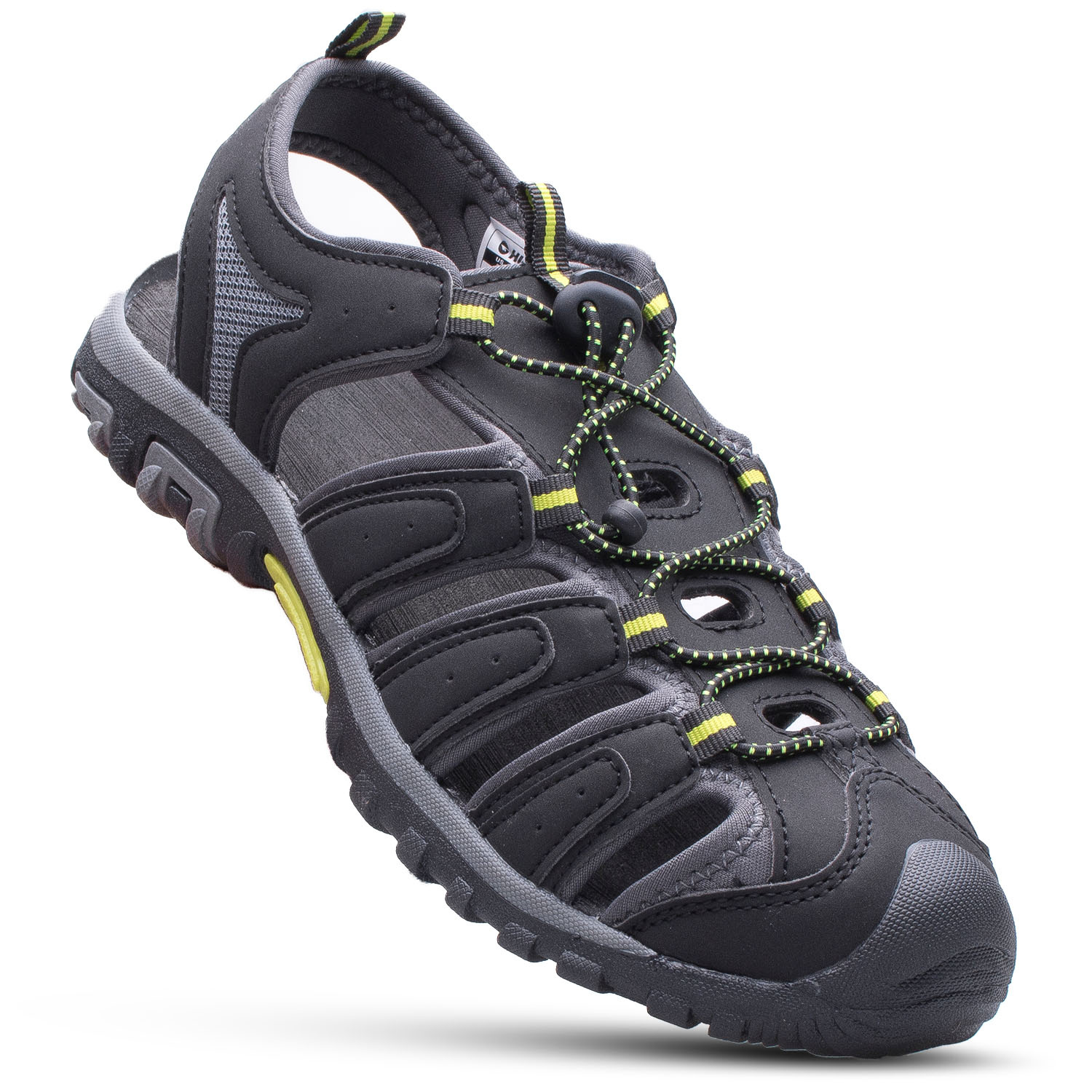 Sandały HI-TEC ERITIO AVSSS21-HT-02 BLACK/LIME