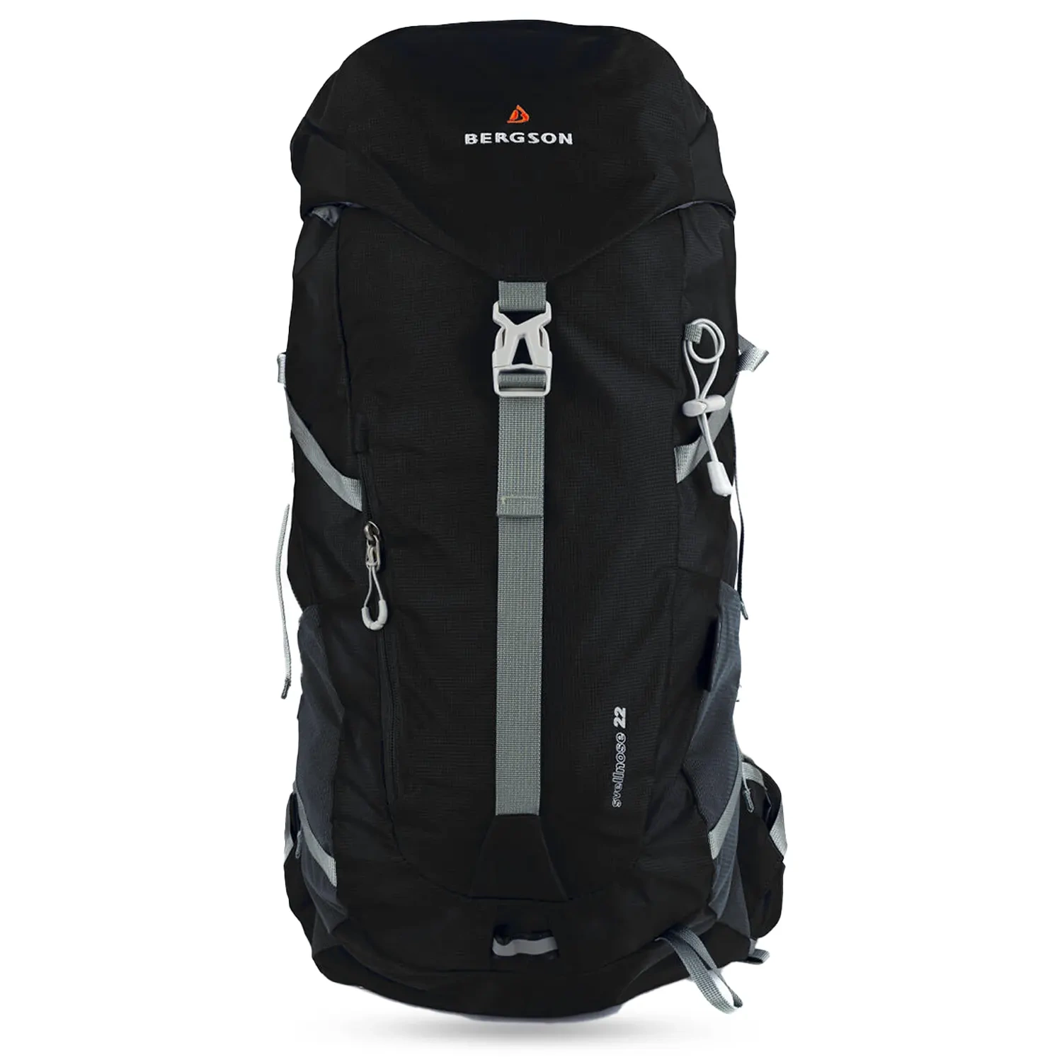Plecak turystyczny BERGSON SVELLNOSE Black 22L
