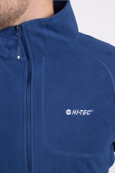 Bluza męska rozpinana polarowa HI-TEC CAMOLIN ESTATE BLUE