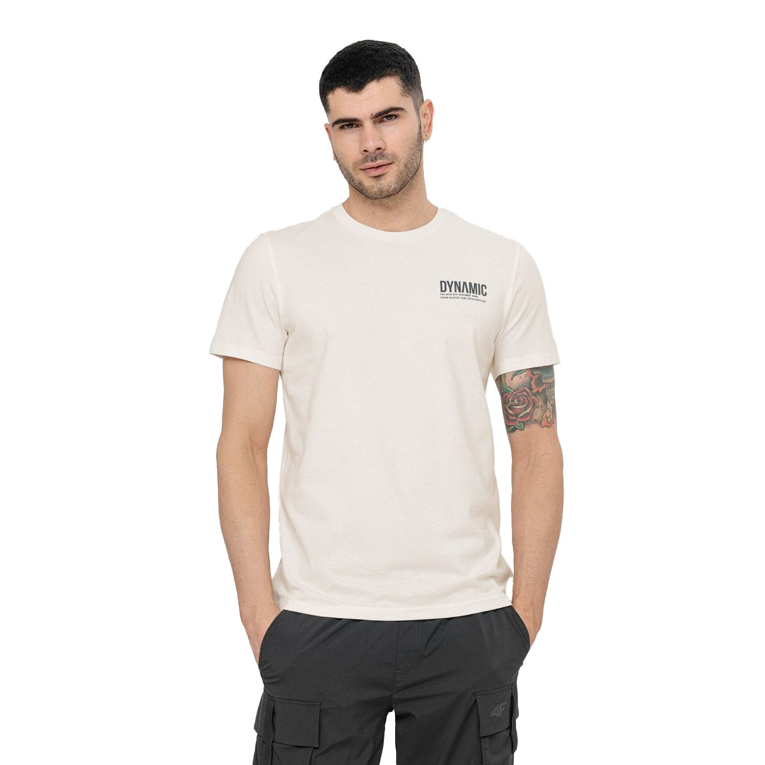 Koszulka męska 4F H4L22-TSM024-12S