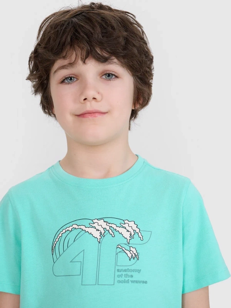 Koszulka dziecięca 4F 4FJWSS25TTSHM1917-47S