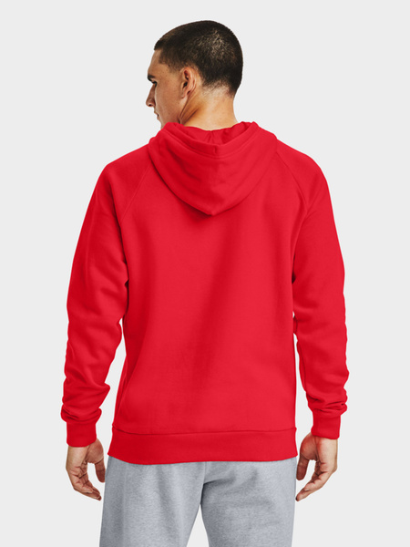 Bluza męska z kapturem Under Armour RIVAL HOODIE 1357092-600