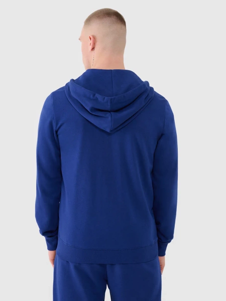 Bluza męska z kapturem rozpinana 4F 4FWMM00TSWSM1768-031S