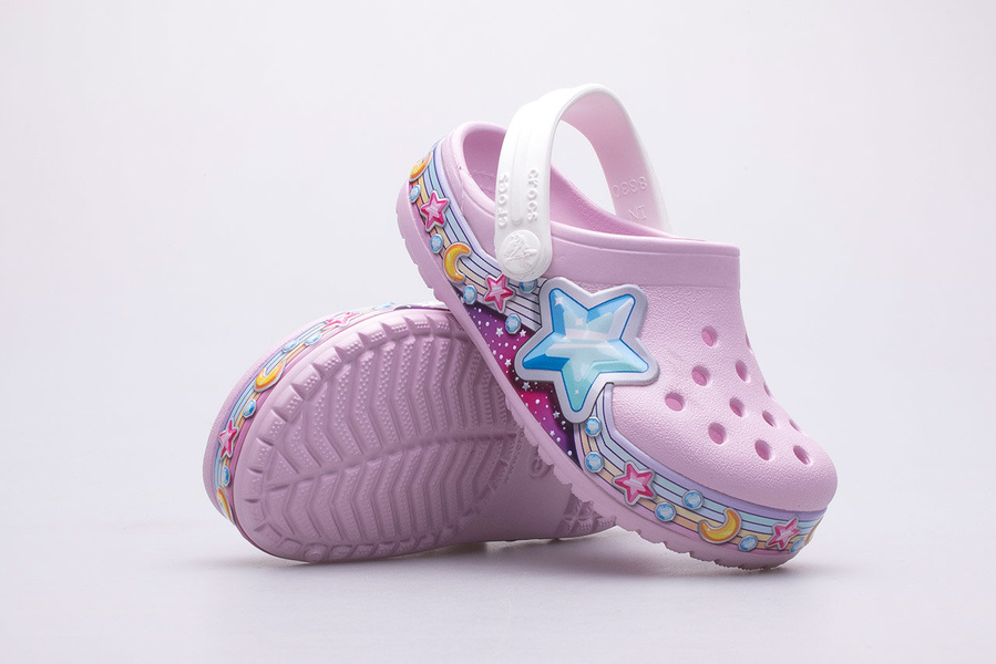 Chodaki CROCS FL STAR BAND CLOG KIDS 207075-6GD