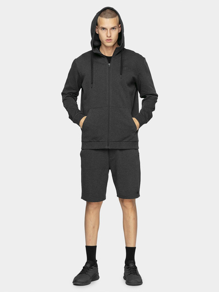Bluza męska z kapturem rozpinana 4F NOSH4-BLM353-23M