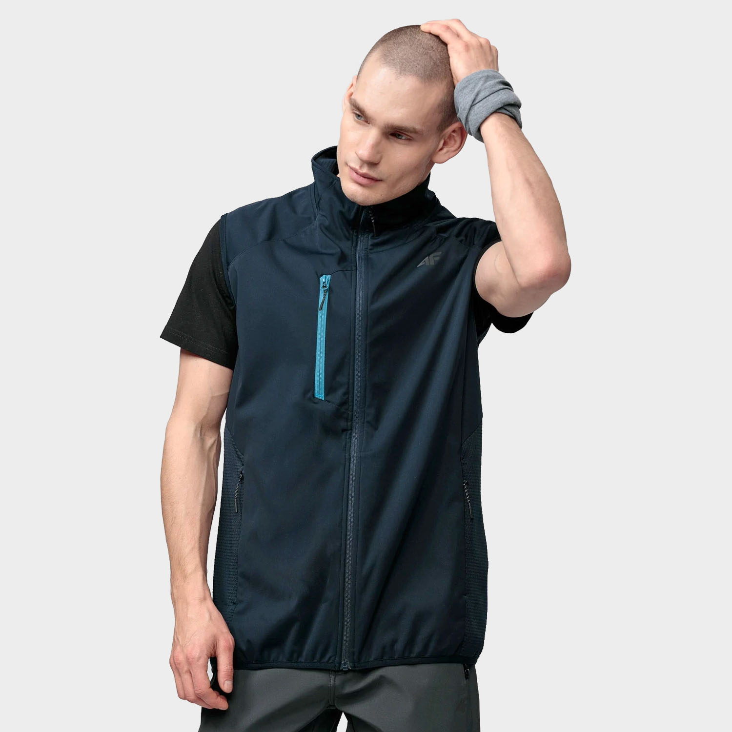 Kurtka męska bezrękawnik 4F H4L21-BZM060-30S