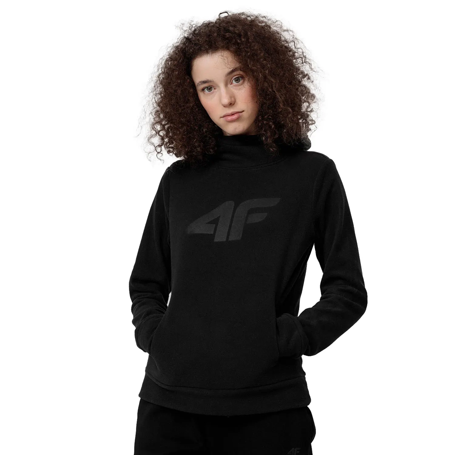 Bluza damska z kapturem polarowa 4F H4Z22-PLD352-20S