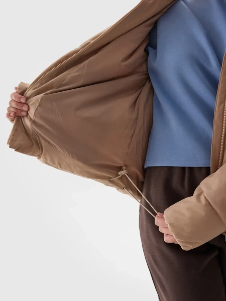 Kurtka damska zimowa puchowa 4F  4FWAW24TDJAF473-83S