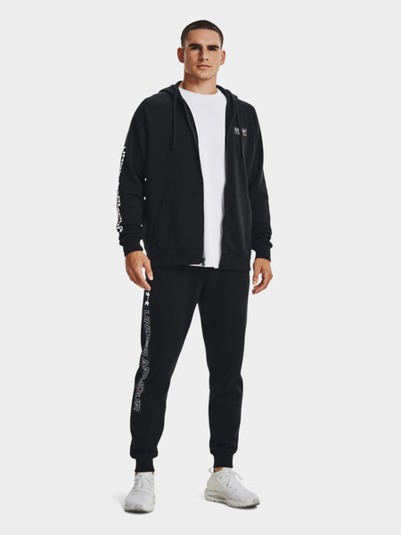 Bluza męska z kapturem rozpinana Under Armour Rival Fleece 1370344-001